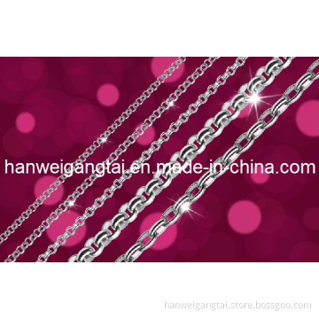 Sterling Silver Rolo Chain, Silver Belcher Chain